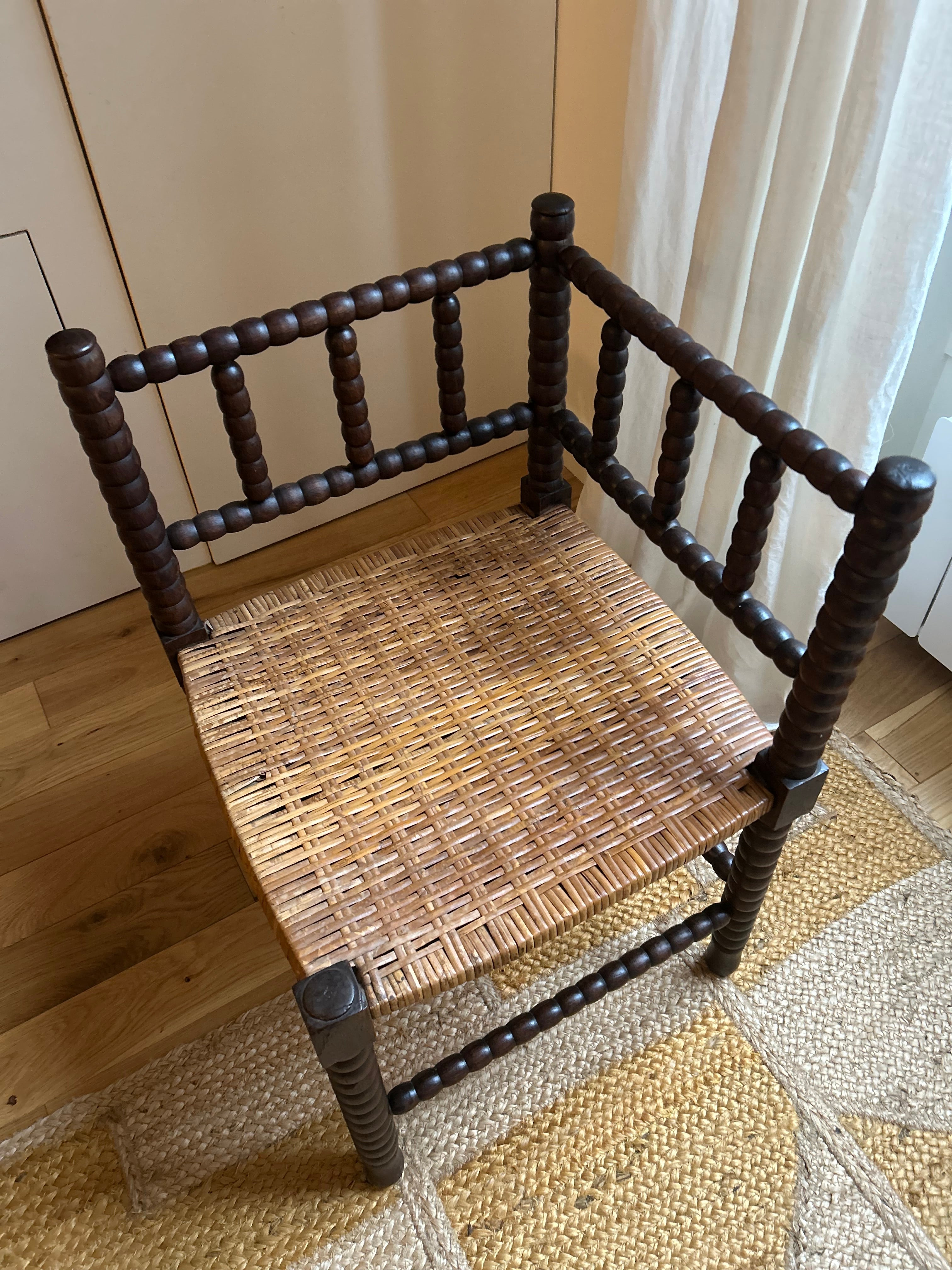 Chaise « coin du feu »